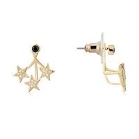 Dirty Ruby Outlet Rose Gold Star Ear Jackets