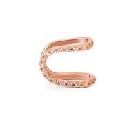 dirty ruby outlet rose gold cut out ear cuff