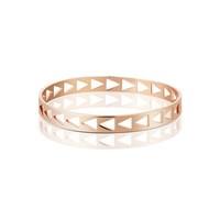 Dirty Ruby Outlet Rose Gold Triangle Bangle