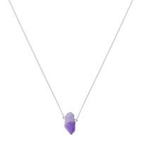 Dirty Ruby Outlet Silver Amethyst Necklace
