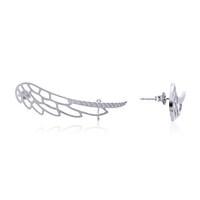 Dirty Ruby Outlet Silver Single Wing Ear Cuff