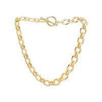 Dirty Ruby Outlet Gold T-Bar Chunky Chain