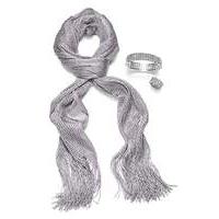 Diamante Ring & Bracelet With Free Scarf