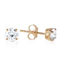 diamond stud earrings in 9ct gold