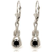 Diamond Drop Earrings in 9ct White Gold