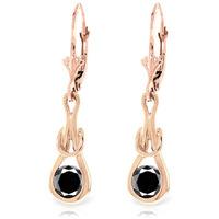 Diamond Drop Earrings in 9ct Rose Gold