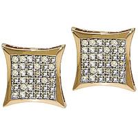 Diamond Stud Earrings in 9ct Gold