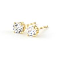 Diamond Stud Earrings in 9ct Gold