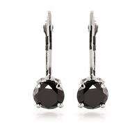 Diamond Boston Drop Earrings in 9ct White Gold