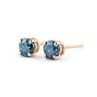 Diamond Stud Earrings in 9ct Rose Gold