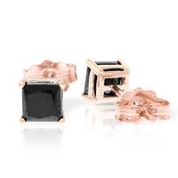 Diamond Stud Earrings in 9ct Rose Gold
