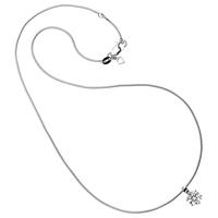 Diamonfire Silver Round Clear CZ 6 Claw Pendant 65-0783-1-082