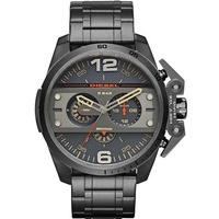 Diesel Mens Ironside Dark Black Watch DZ4363