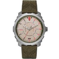 diesel mens machinus leather watch dz1735