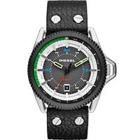 diesel mens rollcage black watch dz1717