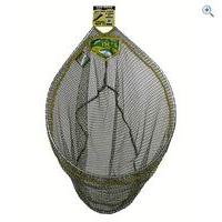dinsmores rigid oval easi flo 18 inch fishing mesh net colour green