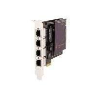 Digium TE420 Four (4) Span Digital T1/E1/J1/PRI PCI-Express x1 Card and Hardware Echo Cancellation