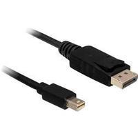 DisplayPort Cable [1x Mini DisplayPort plug - 1x DisplayPort plug] 5 m Black Delock