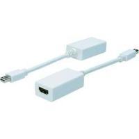 DisplayPort / HDMI Adapter [1x Mini DisplayPort plug - 1x HDMI socket] White