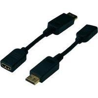 displayport hdmi adapter 1x displayport plug 1x hdmi socket black