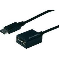 DisplayPort / VGA Adapter [1x DisplayPort plug - 1x VGA socket] Black