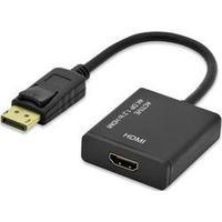 DisplayPort / HDMI Adapter [1x DisplayPort plug - 1x HDMI socket] Black