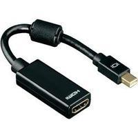 DisplayPort / HDMI Adapter [1x Mini DisplayPort plug - 1x HDMI socket] Black
