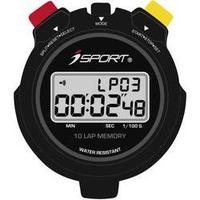 digital stopwatch isport digitale stopuhr professional black