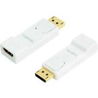 displayport hdmi adapter 1x displayport plug 1x hdmi socket white