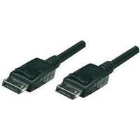 DisplayPort Cable [1x DisplayPort plug - 1x DisplayPort plug] 3 m Black Manhattan