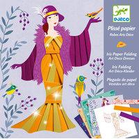 Djeco Iris Paper Folding Art deco dresses