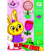 Djeco 4 Seasons Colouring for toddler