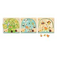 Djeco Three-layer Tree House Puzzle