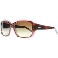 DKNY 4048 Sunglasses Brown Striped Violet 342413