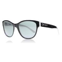 DKNY 4133 Sunglasses Shiny Black 362787 55mm