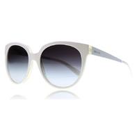 dkny 4128 sunglasses opal white 36798g 56mm