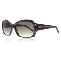 DKNY DY4048 Sunglasses Purple Horn 370411 55mm