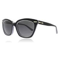 dkny dy4142 sunglasses black white 372087 53mm