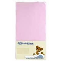 DK Cot Mattress Sheet in Pink (120x60cm)