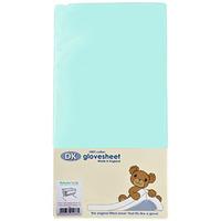 DK GloveSheet Chicco Next 2 Me Mattress Sheet - Aqua/Turquoise
