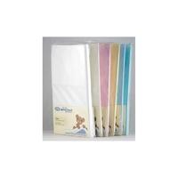 DK Glovesheets Organic Cot Bed Flat Sheet 160x30-(3 Colours)