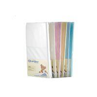 DK Glove Fitted Cotton Sheet for Small Moses Basket 74x30-(5 Colours)