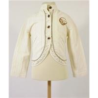 DKNY Age 8-9 Cream Suit Jacket and Trousers