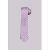 DKNY Lilac and Grey Textured Skinny Tie