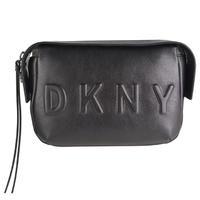 dkny debossed cross body bag