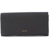 Dkny grey leather wallet women\'s Purse wallet in grey