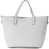 Dkny Shopper Bryant Park in white saffiano leather. women\'s Shoulder Bag in white