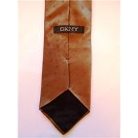 DKNY Burnished Olive Designer Luxury Silk Tie
