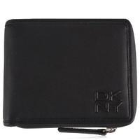 dkny zip wallet