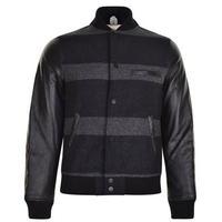 dkny sleeve bomber jacket